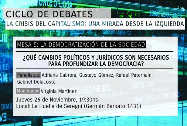 ciclo de debates mesa 5